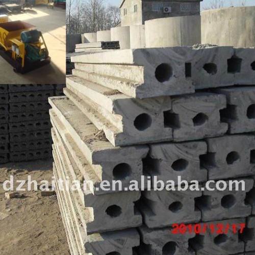 Precast concrete h post machine